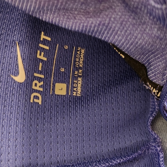 Nike Mens Large Dri-FIT Element Blue Reflective 1/2 Zip Running Top DJ0531-430 - Picture 2 of 10